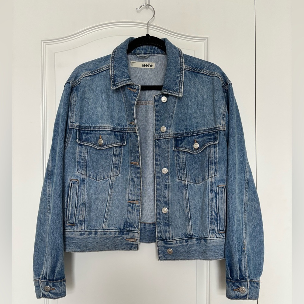 Topshop Classic Blue Jean Jacket